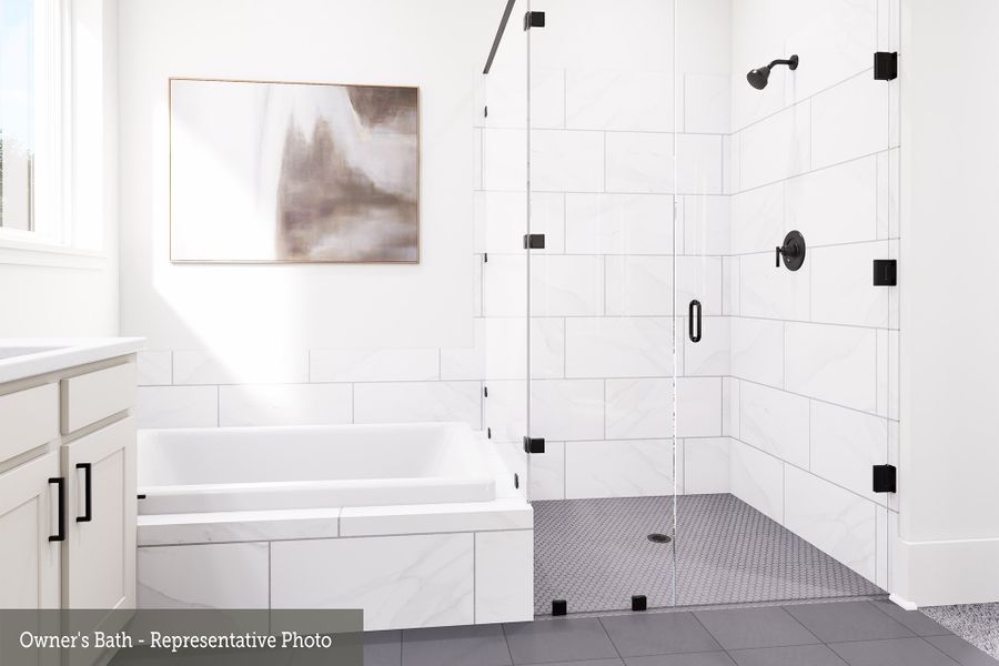 The Mansfield - Owner's Bath The Mansfield - Owner's Bath