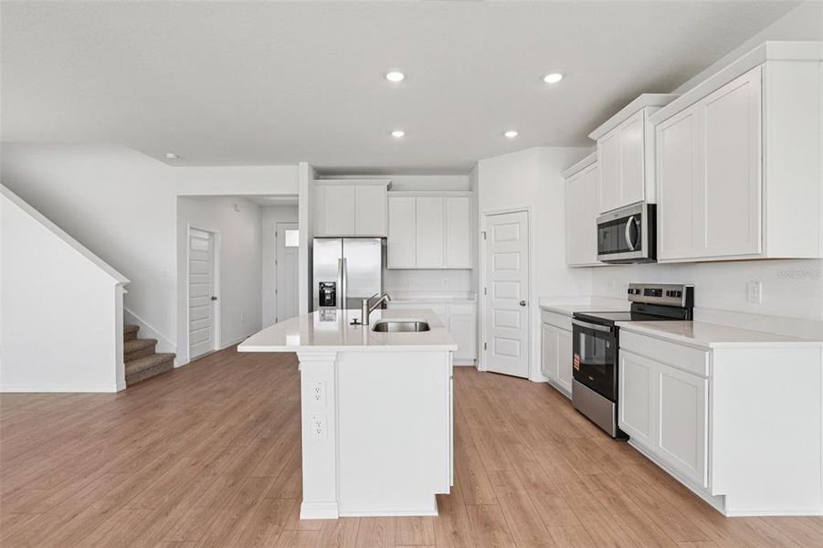 Furnished interior view inside a new home in , Lakeland (Image 11).