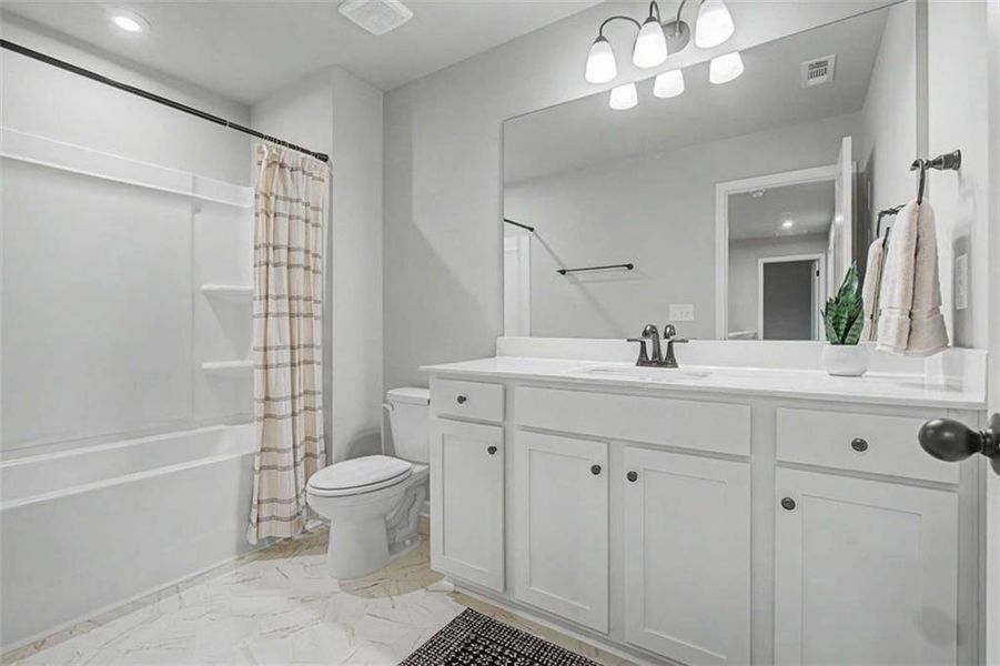 Furnished interior view inside a new home in The Reserve at Chapel Hill Phase II, Douglasville (Image 28). Furnished interior view inside a new home in The Reserve at Chapel Hill Phase II, Douglasville (Image 28).