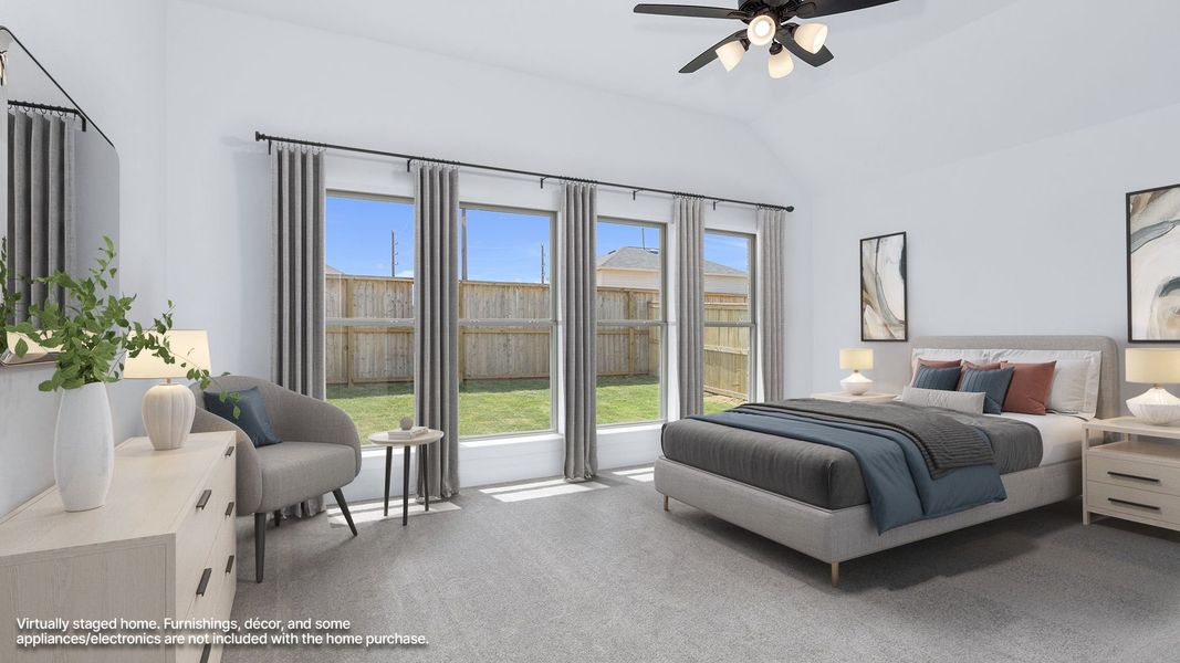 Furnished interior view inside a new home in Audubon, Magnolia (Image 5).