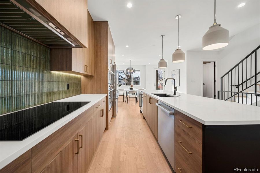 Furnished interior view inside a new home in , Denver (Image 5). Furnished interior view inside a new home in , Denver (Image 5).