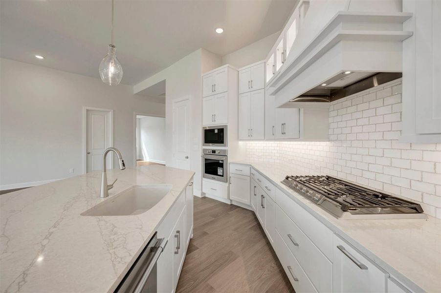 Furnished interior view inside a new home in The Highlands Encore - Harbor Collection, Porter (Image 6).