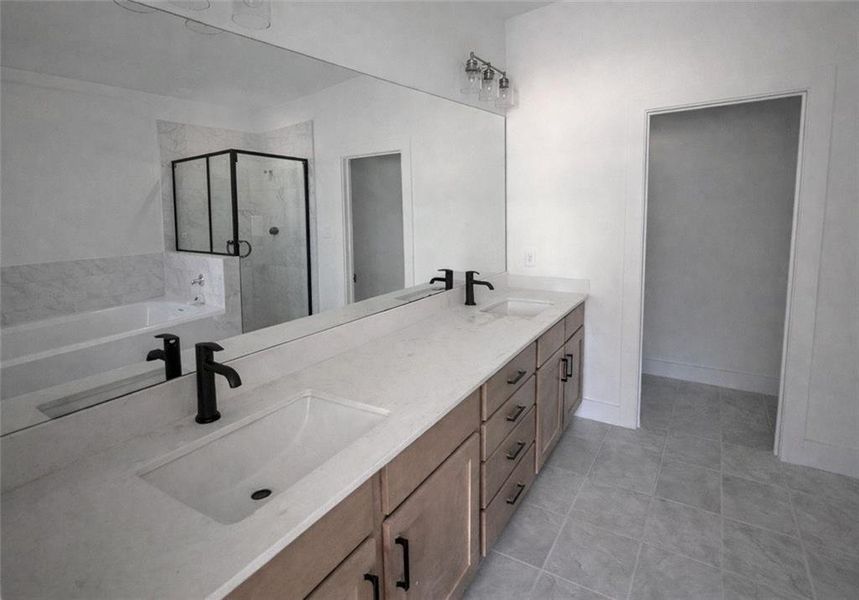 Furnished interior view inside a new home in , Suwanee (Image 6). Furnished interior view inside a new home in , Suwanee (Image 6).