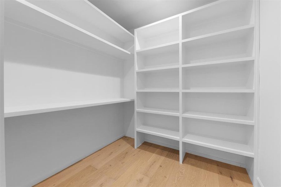 View of storage area