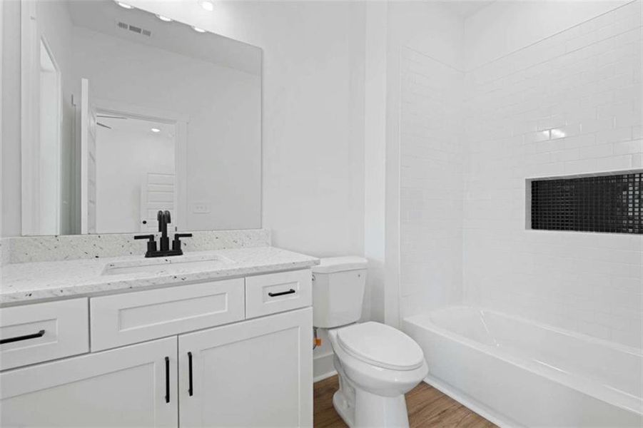 Furnished interior view inside a new home in , Covington (Image 10).