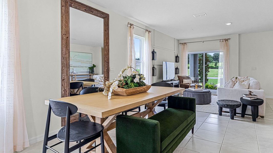 Furnished interior view inside a new home in Windrose, Apopka (Image 8).