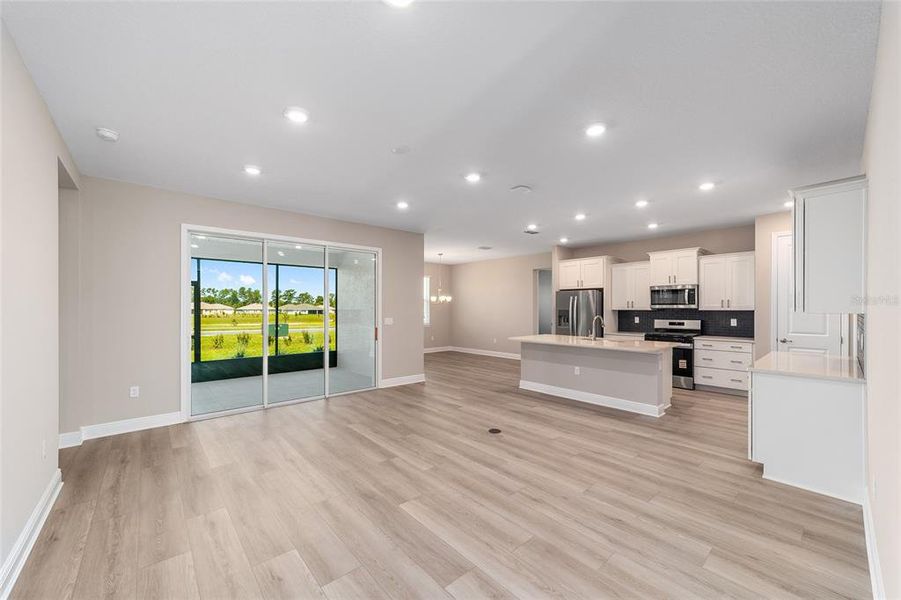 Furnished interior view inside a new home in On Top of the World Communities, Ocala (Image 5).