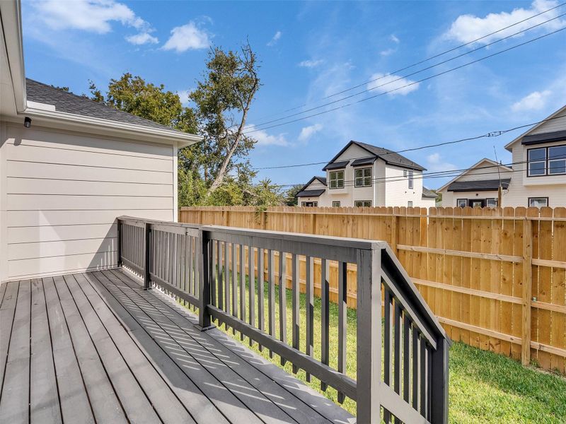 Exterior details and patio area of a home in , Houston (Image 24). Exterior details and patio area of a home in , Houston (Image 24).