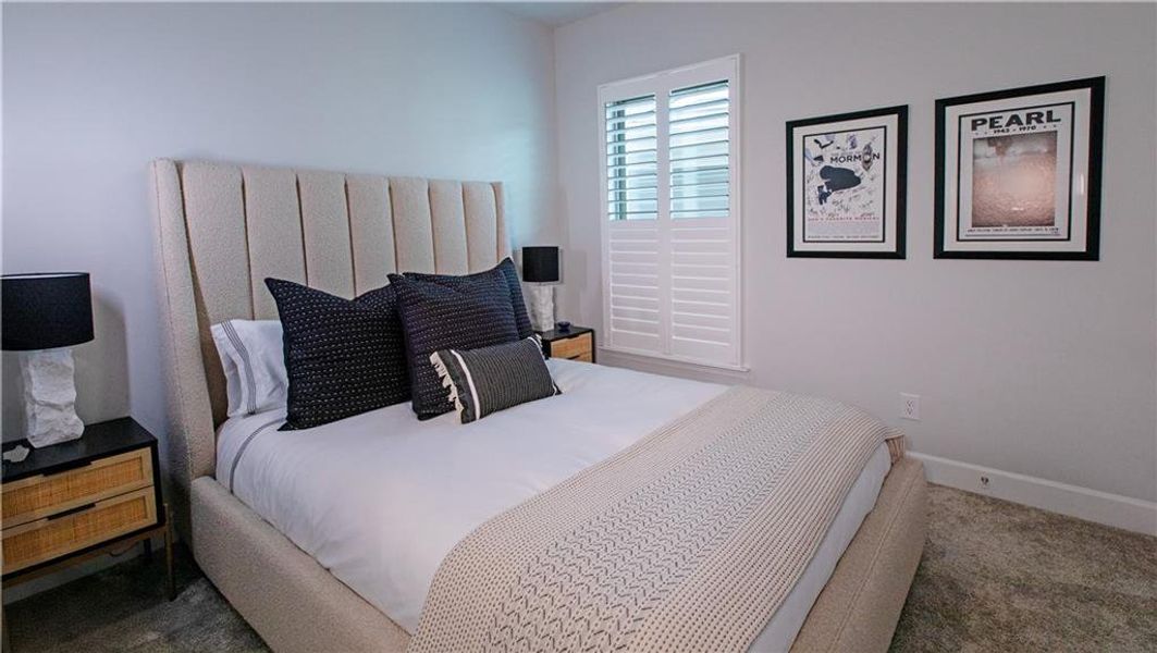 Furnished interior view inside a new home in , Hoschton (Image 10).