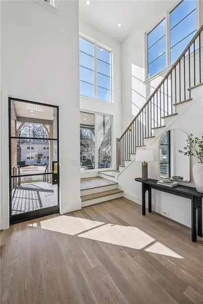 Furnished interior view inside a new home in , Atlanta (Image 5). Furnished interior view inside a new home in , Atlanta (Image 5).