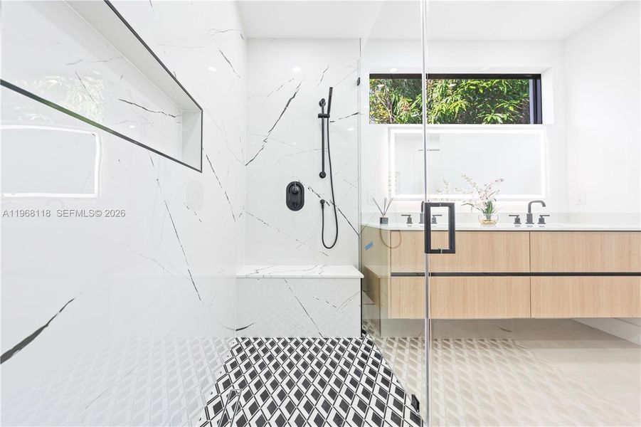 Furnished interior view inside a new home in , Miami (Image 6). Furnished interior view inside a new home in , Miami (Image 6).