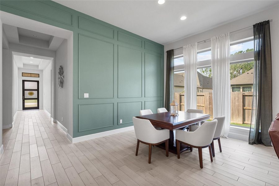 Furnished interior view inside a new home in Riceland, Mont Belvieu (Image 6).