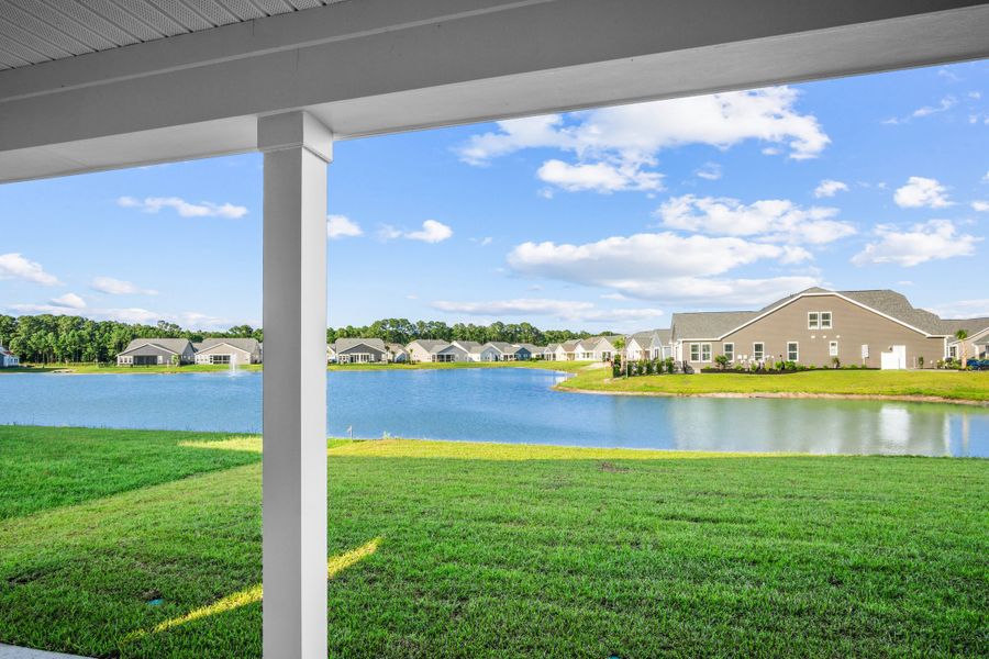 Exterior details and patio area of a home in Bridgewater - Shorehaven Village, Little River (Image 3). Exterior details and patio area of a home in Bridgewater - Shorehaven Village, Little River (Image 3).