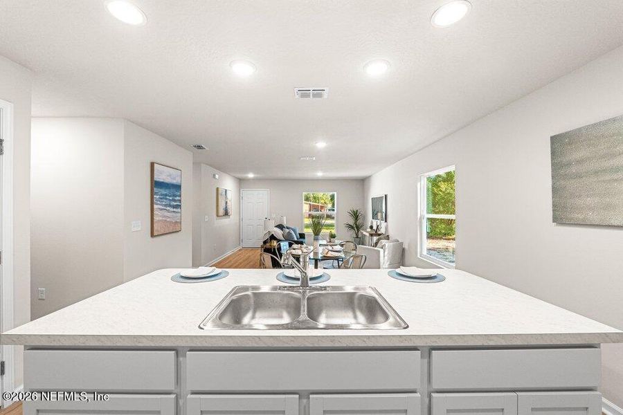 Furnished interior view inside a new home in , Jacksonville (Image 11).