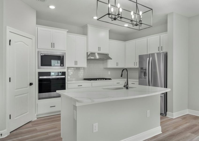 This kitchen is the perfect place to make your family's favorite meals and treats!