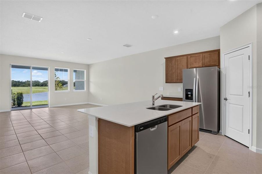 Furnished interior view inside a new home in Crosswind Ranch, Parrish (Image 9).