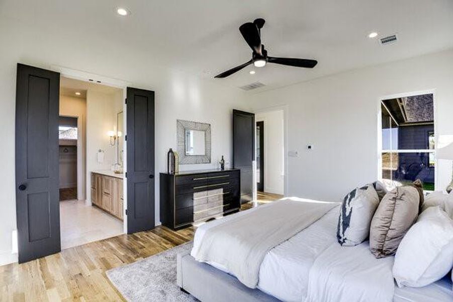 Furnished interior view inside a new home in , Midlothian (Image 26). Furnished interior view inside a new home in , Midlothian (Image 26).