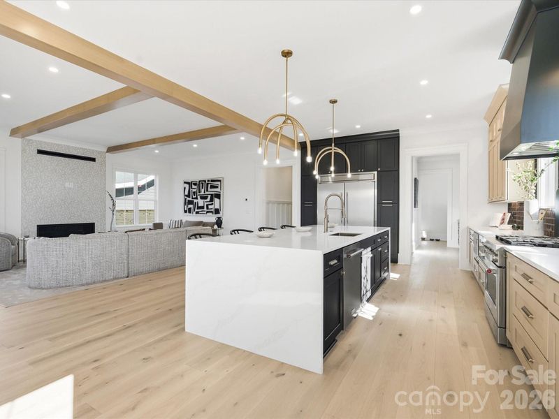 Furnished interior view inside a new home in , Charlotte (Image 17).