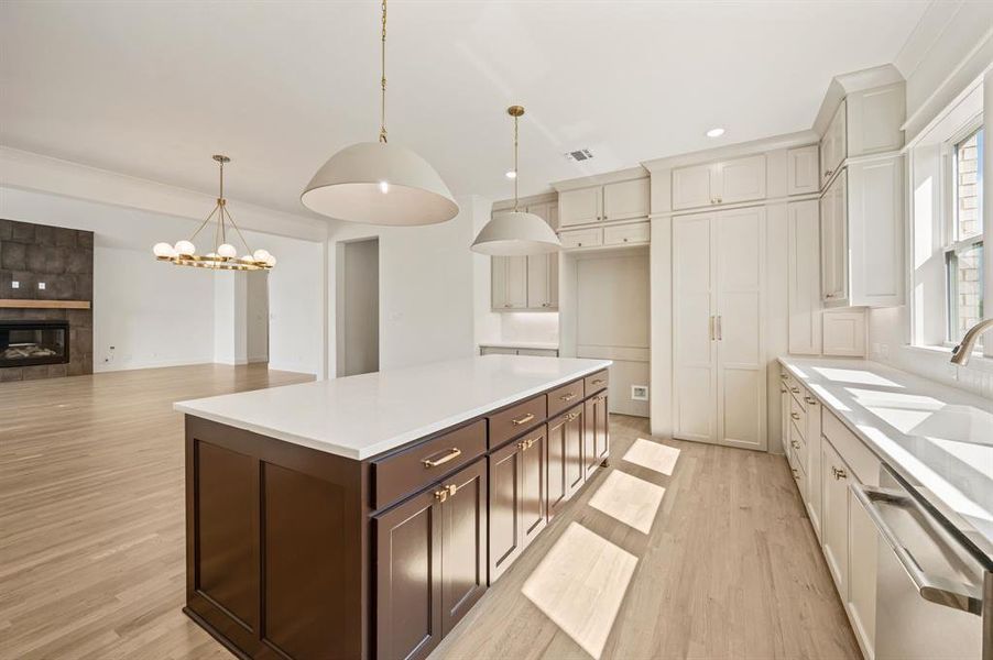 Furnished interior view inside a new home in NorthGlen, Haslet (Image 5).