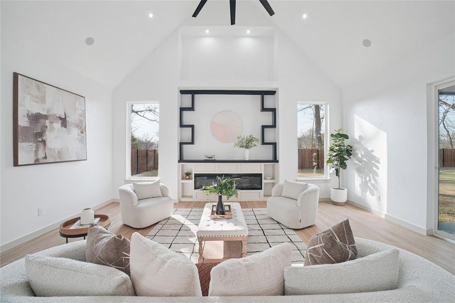 Furnished interior view inside a new home in , Tool (Image 18).