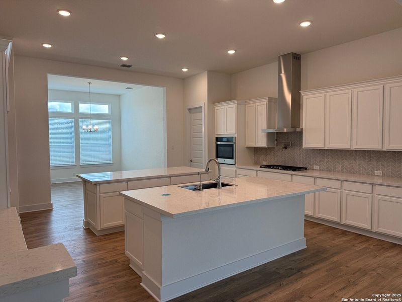 Furnished interior view inside a new home in Mesa Western, Cibolo (Image 8). Furnished interior view inside a new home in Mesa Western, Cibolo (Image 8).