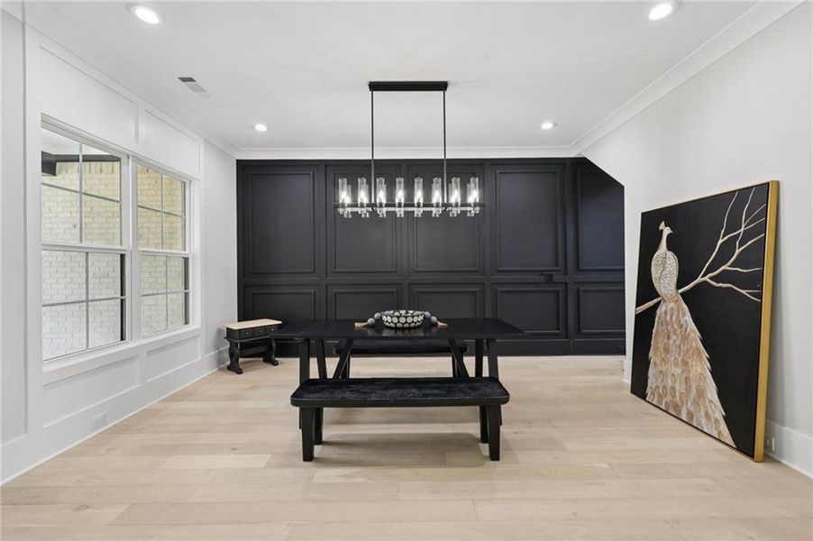 Furnished interior view inside a new home in , Hoschton (Image 4). Furnished interior view inside a new home in , Hoschton (Image 4).