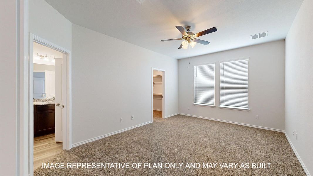 Spacious, unfurnished interior of a new home in Turnbo Ranch Traditions, Killeen (Image 17).