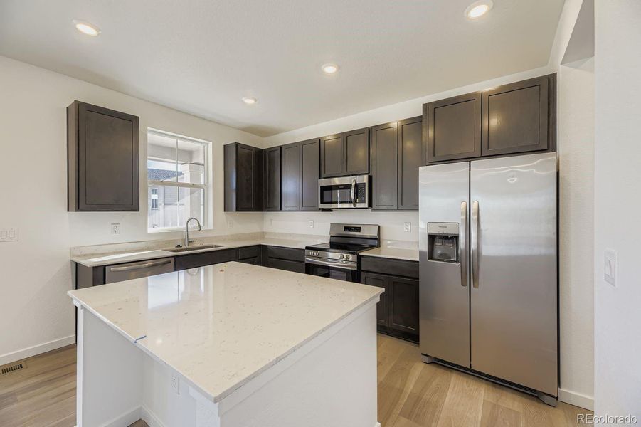 Furnished interior in a model home at Ken-Caryl Ranch: The Pioneer Collection in Littleton (Image 5). Furnished interior in a model home at Ken-Caryl Ranch: The Pioneer Collection in Littleton (Image 5).