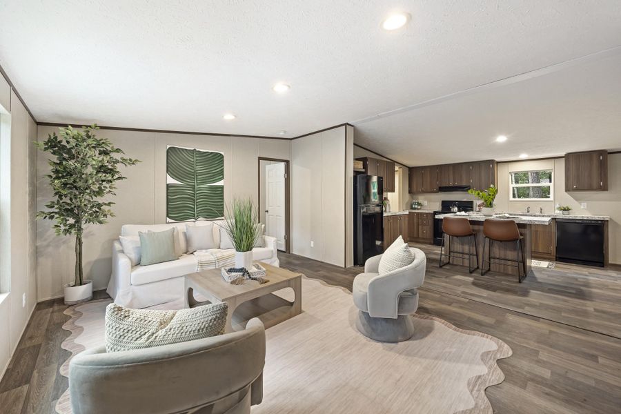 Furnished interior view inside a new home in , Ravenel (Image 11).