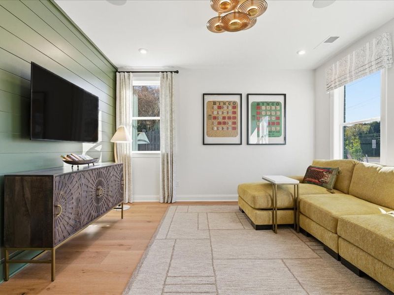 Representative furnished interior of a home built from the Aster by Tri Pointe Homes in Ross Farms, Charlotte (Image 8).