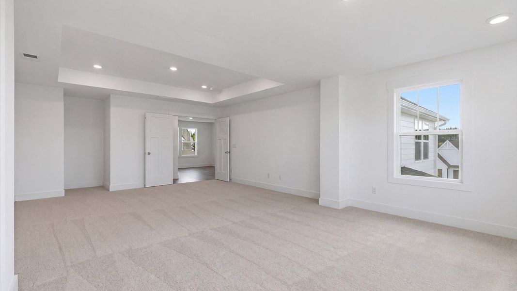 Furnished interior view inside a new home in Benjamin's Grove, Woodruff (Image 29).