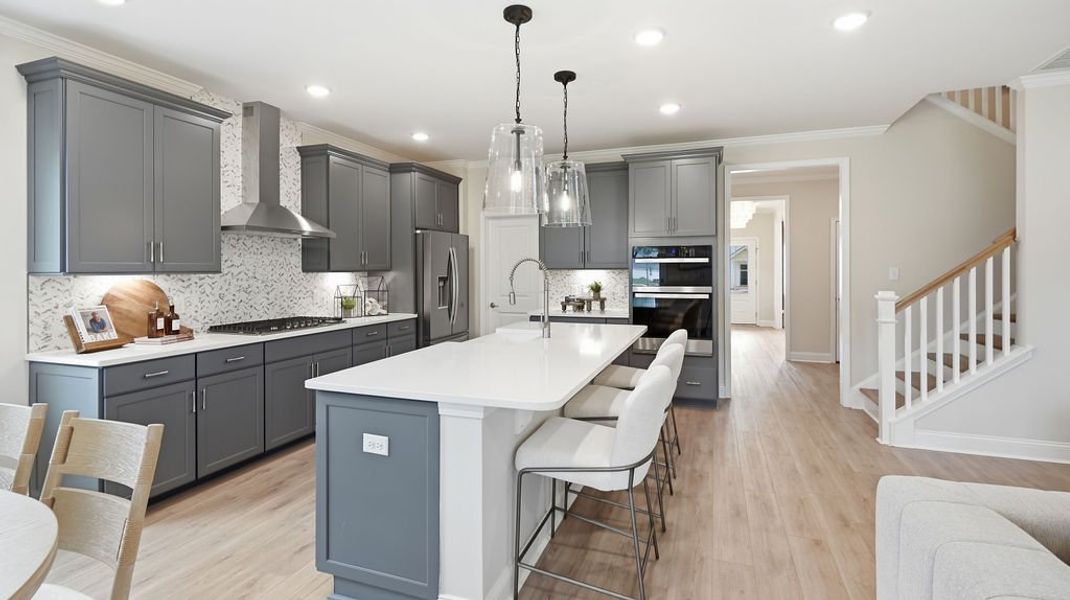 Representative furnished interior of a home built from the Braddock by Pulte Homes in Oakleaf Chase, Blythewood (Image 10).