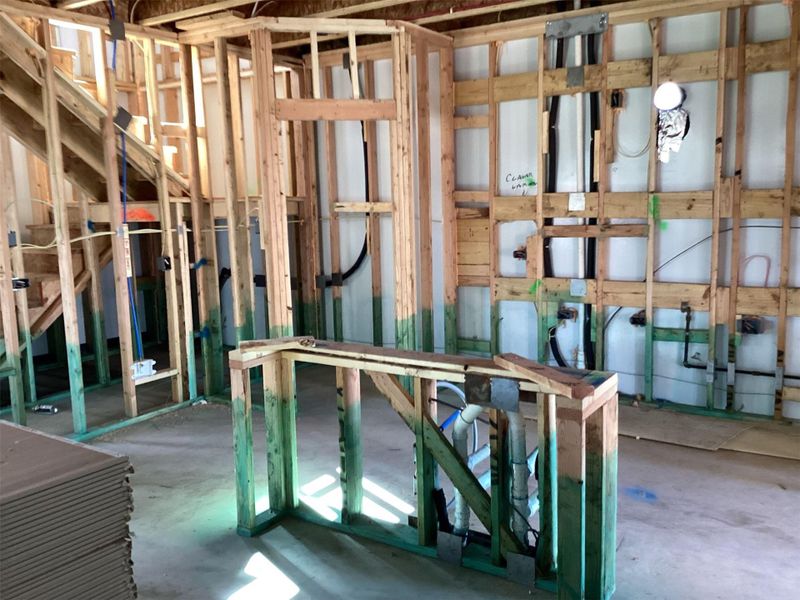 In-progress construction of a new home in Lariat, Liberty Hill, TX (Image 18). In-progress construction of a new home in Lariat, Liberty Hill, TX (Image 18).