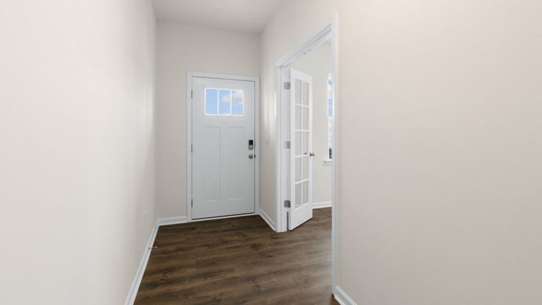 Spacious, unfurnished interior of a new home in The Reserve at Stoney Creek, Whitsett (Image 8).