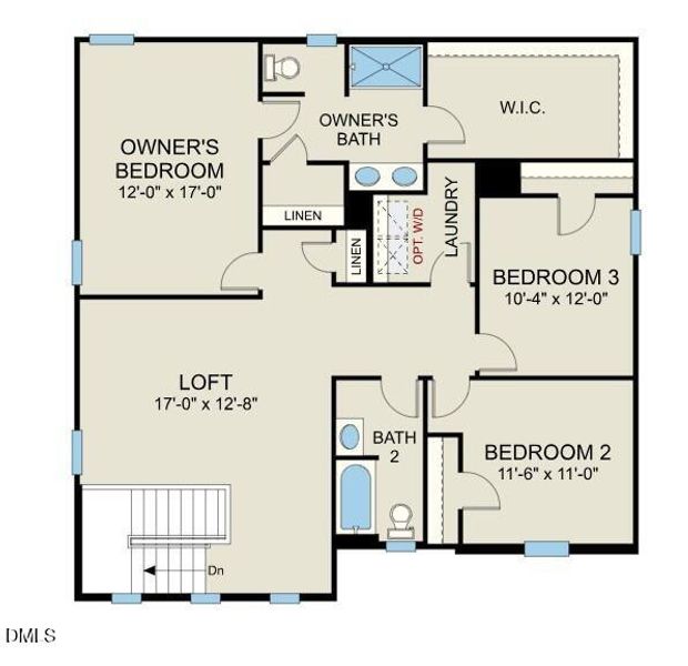wayfare_4_bed_3_bath_Second_Floor