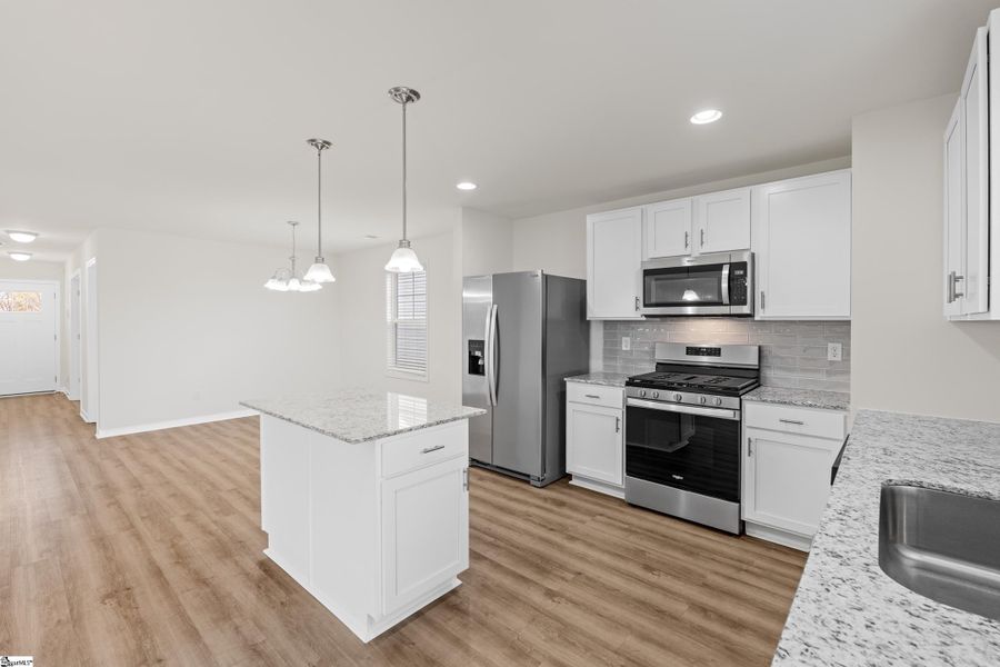 Furnished interior view inside a new home in Hazelwood, Boiling Springs (Image 6). Furnished interior view inside a new home in Hazelwood, Boiling Springs (Image 6).