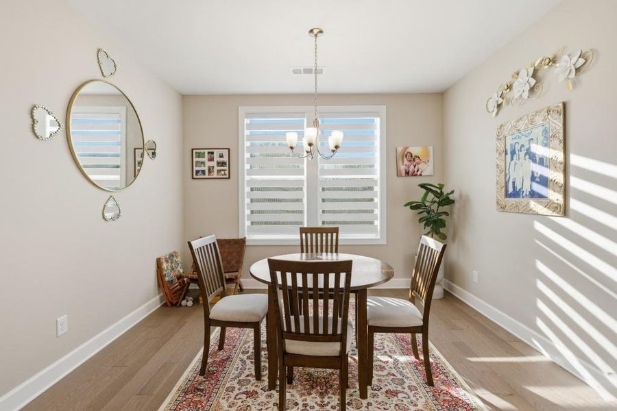 Furnished interior view inside a new home in , Hoschton (Image 38).