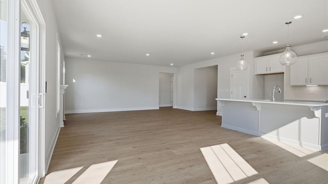 Inviting breakfast area with a seamless connection to the kitchen for everyday living in Seneca, SC