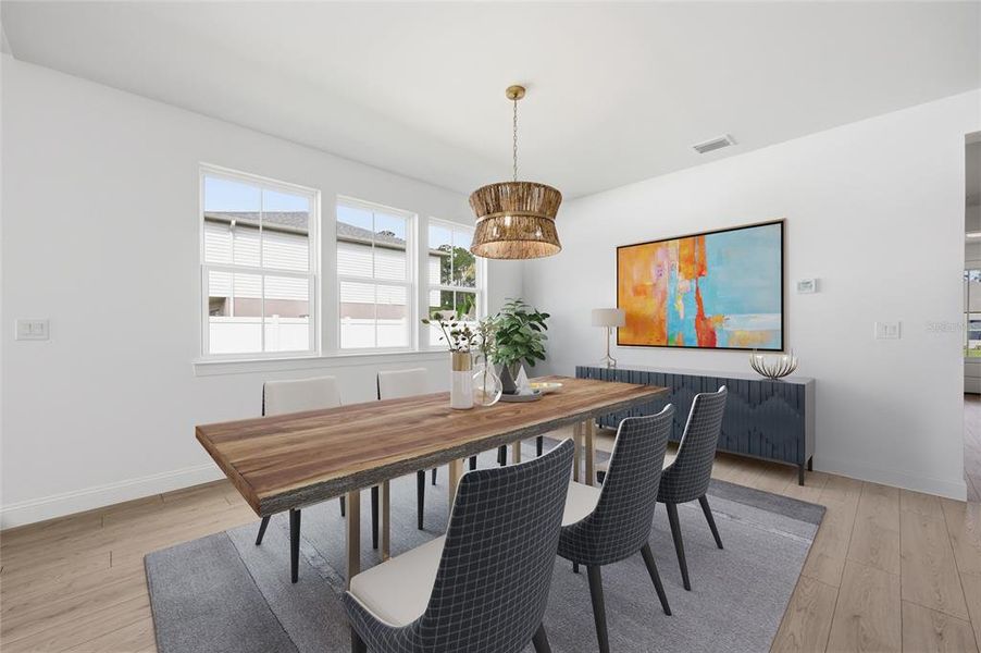 Furnished interior view inside a new home in Palm Coast Homes, Palm Coast (Image 13).