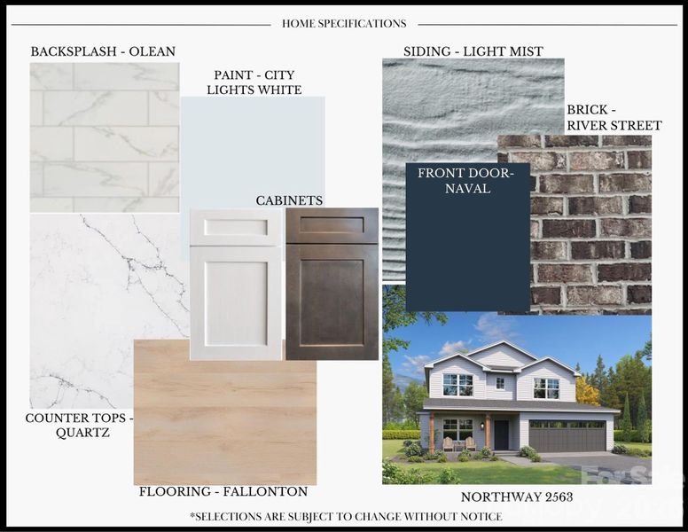 Sample of building materials used in homes in , Charlotte (Image 29).