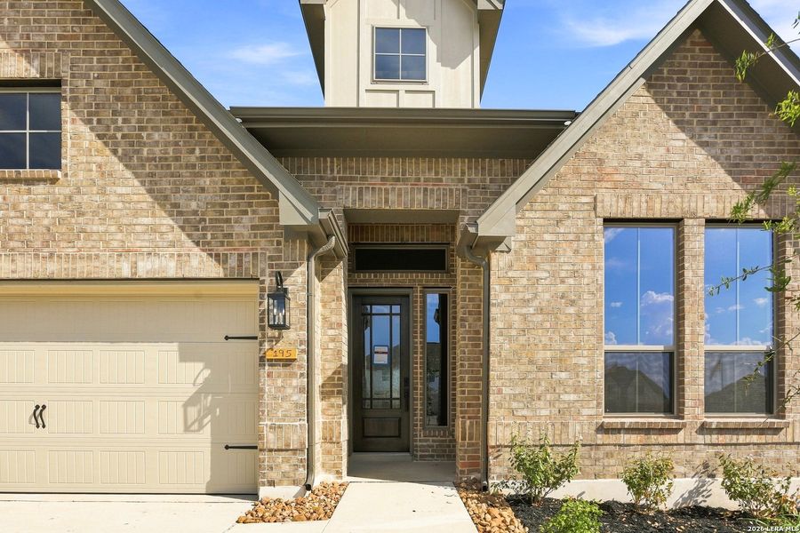 Exterior details and patio area of a home in Legacy at Lake Dunlap, New Braunfels (Image 25). Exterior details and patio area of a home in Legacy at Lake Dunlap, New Braunfels (Image 25).