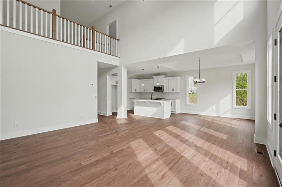 Spacious, unfurnished interior of a new home in , Cartersville (Image 36).