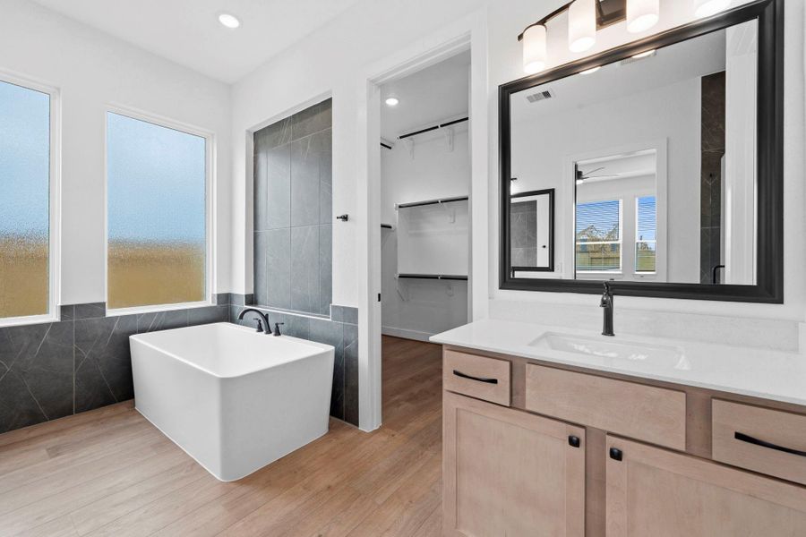 Furnished interior view inside a new home in Briarley, Montgomery (Image 13).