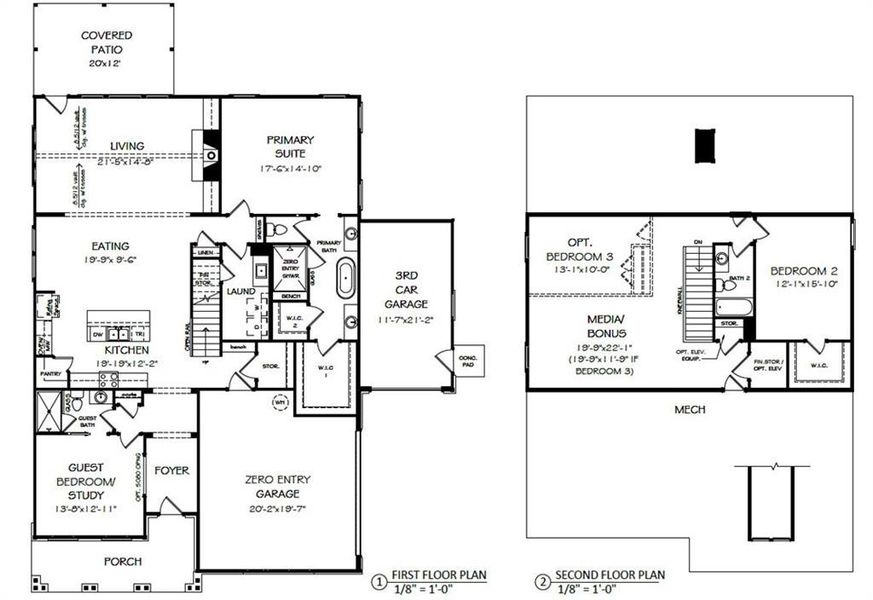 2D floor plan layout of this home in , Waleska, GA (Image 5).