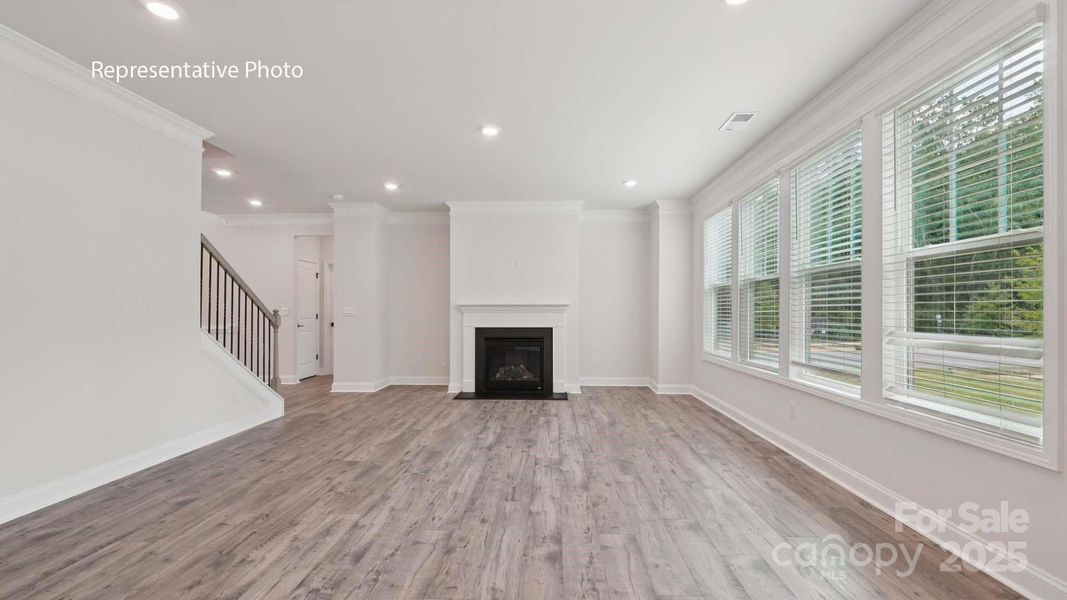 Spacious, unfurnished interior of a new home in Sanctuary at Southgate, Indian Trail (Image 22). Spacious, unfurnished interior of a new home in Sanctuary at Southgate, Indian Trail (Image 22).