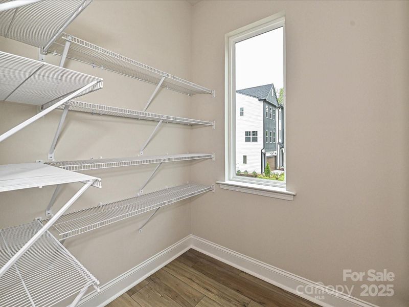 Oversized Walk-In Pantry
