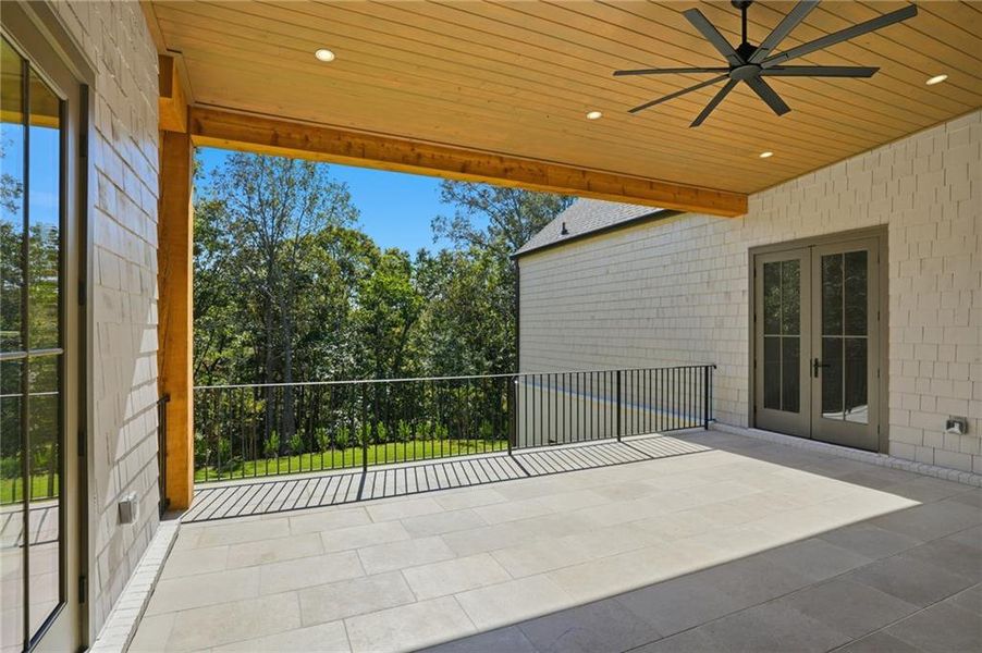Exterior details and patio area of a home in , Roswell (Image 33). Exterior details and patio area of a home in , Roswell (Image 33).