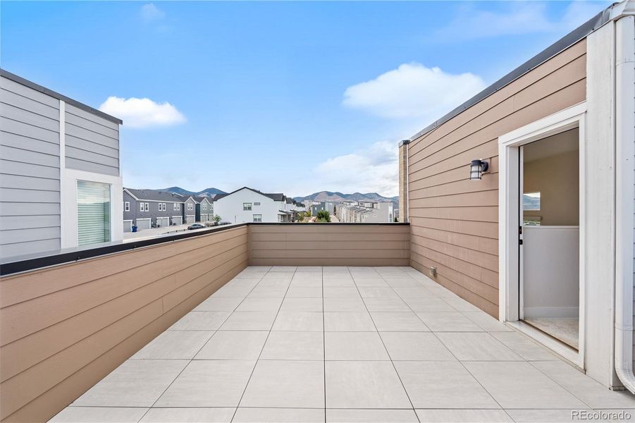 Exterior details and patio area of a home in , Littleton (Image 2).