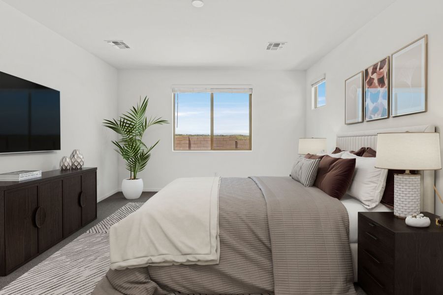 Furnished interior view inside a new home in Cantabria at Rincon Knolls, Vail (Image 7). Furnished interior view inside a new home in Cantabria at Rincon Knolls, Vail (Image 7).
