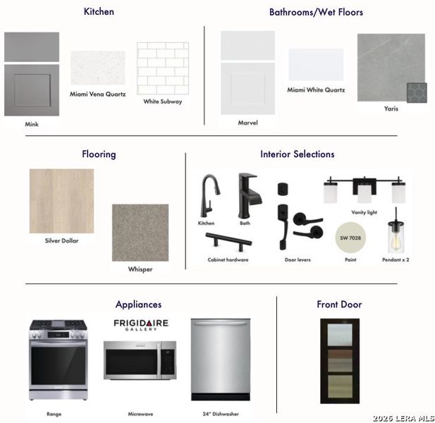Sample of building materials used in homes in Mayfair - Select Garden Series, New Braunfels (Image 11). Sample of building materials used in homes in Mayfair - Select Garden Series, New Braunfels (Image 11).